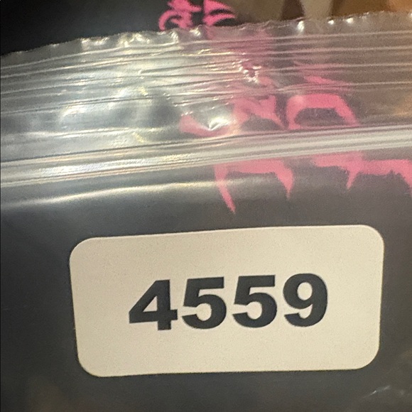 Rave Wonderland Pet Me Fuzzy Mesh Stripe Mini Skirt size M - Picture 8 of 8